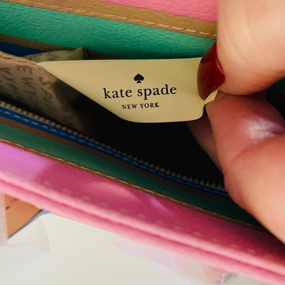 Rare kate spade Eden Street Margareta Tote Bag, Dune Stripe - Picture 12 of 16